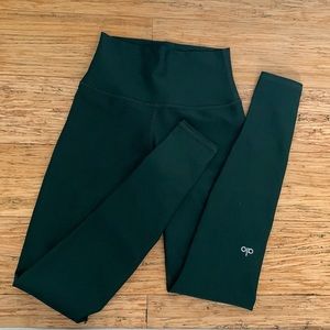 Alo Yoga Green Leggings